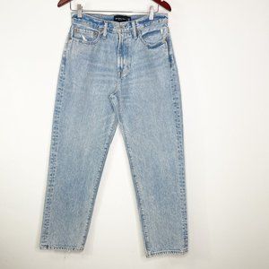 Abercrombie & Fitch 90s Loose Fit High Waist Mom Jeans Size 29
